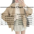 thumbnail image 3 of RYRJJ Womens Cropped Pea Coats Oversized Wool Short Jackets Dressy Casual Lapel Double Breasted Fall Winter Outerwear with Pockets(Wine,XL), 3 of 8