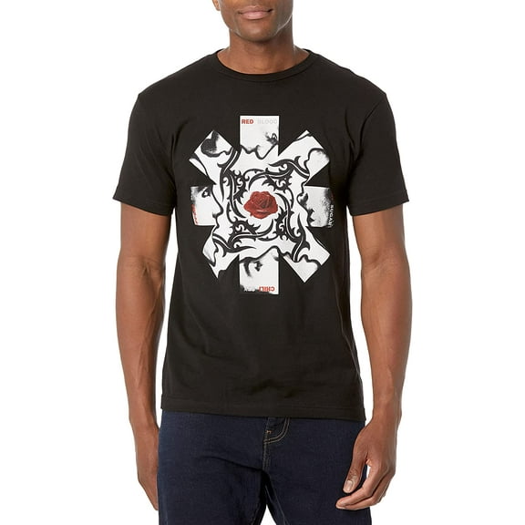 Red Hot Chili Peppers Men's Blood, Sugar, Sex & Magik T-Shirt Black L