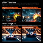Titan army P2510S PLUS 24.5 Inch Gaming Monitor, 240Hz 1440P QHD(2560×1440), Fast IPS, 240Hz, 1ms, Adaptive Sync, 123% sRGB HDR - Black