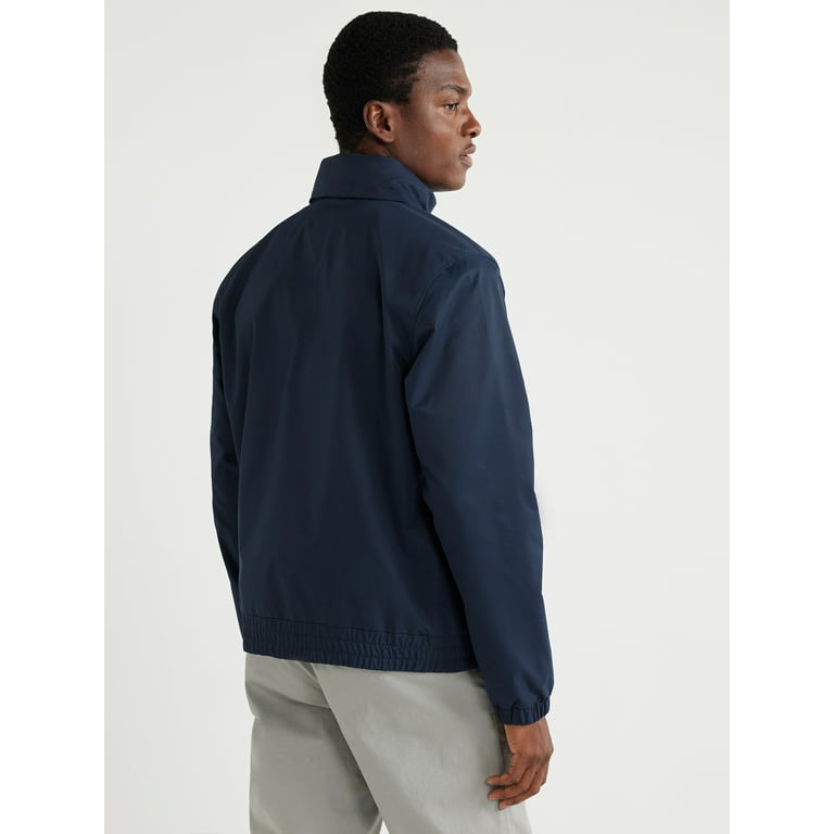 Free Assembly Men's Bomber Jacket with Hidden Hood, Sizes XS