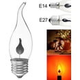 thumbnail image 4 of Led Flame Light Bulb, 1w 220v E27 Led Simulation Flickering Flame Candle Light Bulb Decorative Lamp, 4 of 5