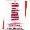 thumbnail image 1 of Tarjeta de cumpleaños Mcduldul para nieta con sobre y pegatina, 1 of 6