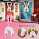 thumbnail image 3 of SAYOO Decoración al Aire Libre de Conejo de Pascua, Marcador de Camino en Forma de Animal de Patio Jardín Señales de jardín de Fiesta Interior al Aire Libre SAYOO  casual, 3 of 8