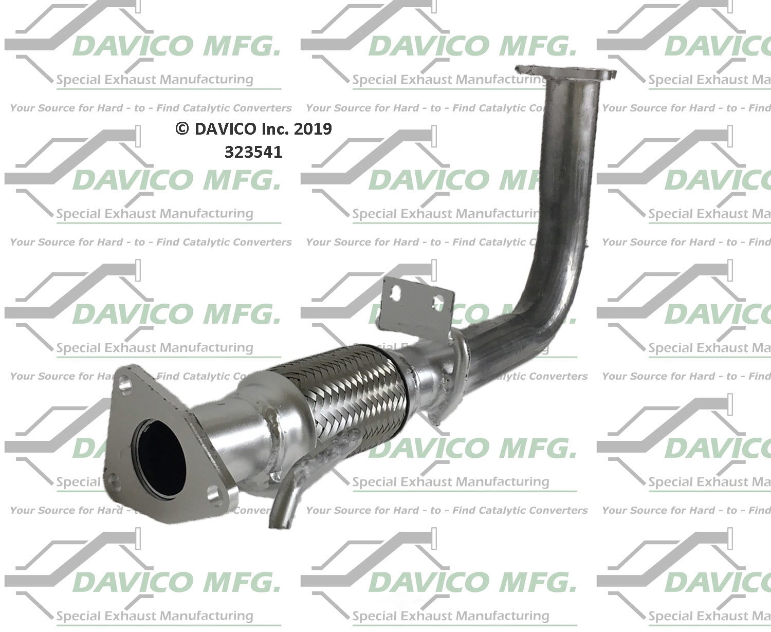 Davico Mfg 323541 Exact-Fit Exhaust Pipe