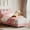 Pink, variant on Twin Bed Frame with Storage Headboard, Velvet Upholstered Platform Bedframe, Strong Wooden Slats, Noise-Free, Easy Assembly, No Box Spring Needed, Pink