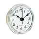 thumbnail image 1 of MINIATURE 70 Mm / 2.8 Pulgadas Reloj de Reloj Blanco Cara Plateado Diseño Zulema Inserto de reloj, 1 of 8