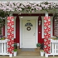 thumbnail image 2 of SEANATIVE Christmas Santa Claus Porch Flag Banner Indoor Outdoor 2 PCS Xmas Ho Ho Banner Vertical Hanging Sign for Door Porch Home Yard Decor Holiday Farmhouse, 2 of 7