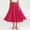 B Hot Pink, variant on Ygbgbb Women's Crinkled Maxi Skirt Elastic Waist Flowy A-Line Long Skirt Lightweight Summer Casual Pleated Skirt for Vacation and Daily Wear Sky Blue Free Size