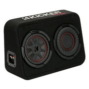 Kicker 6.75 2-Ohm CompRT Loaded Subwoofer Box