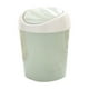 thumbnail image 5 of Bote de basura de escritorio, tapa oscilante, pequeño bote de basura, canasta de mesa de café de sala de estar, mini bote de basura de mesa de hogar, bote de basura de escritorio (Verde), 5 of 6