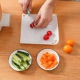 thumbnail image 6 of Kitchen Multifunctional Small Drainage Cutting Board Portable Cut Fruit Cutting Board Household Food Grade Plastic Board, 6 of 11