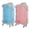 Assorted Color, variant on WEUVEB 2Pcs Simulation Trolley Style Plastic Makeup Suitcases Multifunctional Storage Boxes