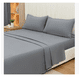 thumbnail image 2 of Juego De Sábanas King Size Ultra Suave 4piezas color gris, 2 of 4