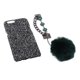 thumbnail image 2 of Glitter Bling Hard Muñequera Y De cabellero Para OPPO R11PLUS Negro, 2 of 7