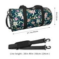 thumbnail image 2 of Pofeuu Lilies Flowers Print Travel Duffel Bag,Sports Tote Gym Bag,Shoulder Weekender Overnight Bag for Women Gym Bag, 2 of 6