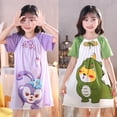 thumbnail image 4 of Sanrios-Pijama Kawaii de Hello Kitty para niños, vestido de noche de manga corta, ropa de casa, regalo de cumpleaños, 4 of 4