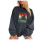 thumbnail image 1 of Tops de mujer Sudadera con estampado de sol de invierno Tops de jersey Fridja  fksj1908, 1 of 8