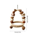 thumbnail image 2 of RKSTN Parrot Toy Swing, Bird Molar Toy, Nut Combination Biting Bird Toy A, 2 of 5
