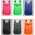 thumbnail image 3 of FUZHIQ Foldable Lightweight Travel Backpack for Adults Packable Hiking Daypack Water Resistant for Outdoor Camping Hiking Sightseeing Trips, Grey, 3 of 5