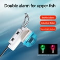 Fish Alarm Light Fishing Sensor Light Fishing Rod Alert Light LED Fishing Pole Light Boat
