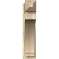 thumbnail image 2 of Ekena Millwork 8"W x 30"D x 34"H Imperial Rough Sawn Craftsman Outlooker, Douglas Fir, 2 of 4