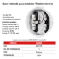 thumbnail image 2 of Base para medidor 5 policarbonato espec IUSA gris, 2 of 3