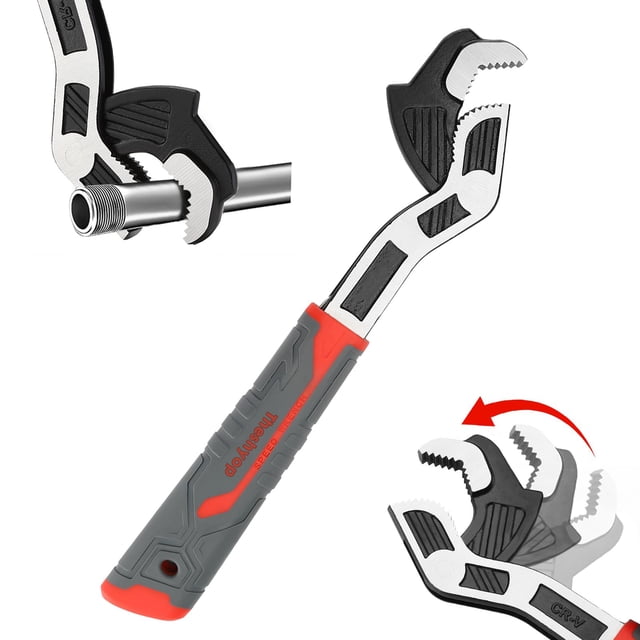 Llave autoblocante multifuncional TheShyop 10 cm de acero cromado