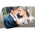 thumbnail image 6 of Personalised Blanket 76x100cm,Custom Blanket with Words Picture Collage Customized Blankets,Birthday Xmas Souvenir Gifts Personalized Throw for Father, Mom, Kids, Dogs, Friends or Lover, 6 of 6