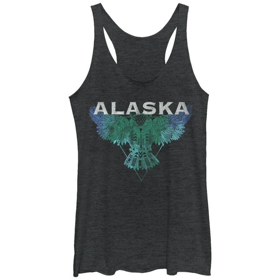 Women's Lost Gods Alaskan Owl  Racerback Tank Top