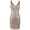Champagne, variant on PrettyGuide Sleeveless Women's Vintage Sequin Dress V Neck Bodycon Mini Fit and Pencil Glitter Party Clubwear Rose Gold, Large