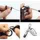 thumbnail image 4 of 2 llaveros de cuero para coche, para hombre y mujer, accesorios para BMW, 4 of 5