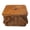 Natural, variant on Amish Double Pie Carrier Basket With Solid Oak Bottom, Tray, Lid, and Handles (Blue)