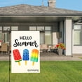 thumbnail image 3 of Amhnf Hello Summer Popsicle Garden Flag For Home Outdoor Garden Yard Decor 12x18 inch, 3 of 5