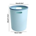 NSESSHome Clearance Round Trash Can Wastebasket Plastic Garbage