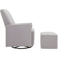DaVinci Olive Glider and Ottoman, Grey