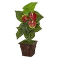 thumbnail image 1 of Nearly Natural 9425 29 in. Anthurium Artificial Plant in Decorative Planter, 1 of 1