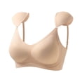 thumbnail image 1 of Breathable Seamless T Shirt Bra with Soft Jelly Straps and Removable Padding for Everyday Comfort Lift and Support, 1 of 8