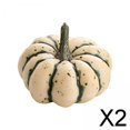 thumbnail image 1 of 2x Calabaza Artificial, Calabaza de Espuma Falsa de Otoño Mini Modelo de Calabaza de Simulación Decoración Creativa de Mesa para El Hogar para 2 piezas, 1 of 8