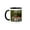 Black/White, variant on 3drose, Chipping Sparrow Perched on Icy Branch, Hill Country, Texas, 11oz Mug