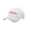 White/Pink, variant on Wilson Women's Pro Tour Golf Hat Peach and White