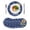 Blue, variant on 15 Inch Round Placemats Set of 6, You Are My Sunshine Non Slip Heat Insulation PP Table Mats, Yellow Sunflowers Cute Bees Heart Dark Gray Washable Place Mats for Kitchen Dining Party Table Decor