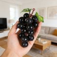 thumbnail image 4 of Outdor Realistic Grape Bunch Desktop Ornament Decorative Faux Fruit Display For Home Kitchen Centerpiece, 4 of 4
