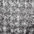 thumbnail image 3 of BalsaCircle 14" x 108" Raised Roses Floral Table Top Runner Wedding Linens Silver, 3 of 3