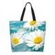 thumbnail image 1 of Easygdp Daisy Flowers Bolsas Tote para Mujer, Bolsos de Hombro para Viaje, Bolsos de Mano de Gran Capacidad para Compras y Trabajo, 1 of 8