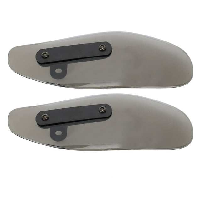 1 Par Guardamanos Motocicleta Negro Guardamanos Cortaviento Guardamanos Parabrisas Universal para Dirt Pit Bike Street Bike Motocicleta Motocross Supermoto Carreras ATV ANGGREK Otros