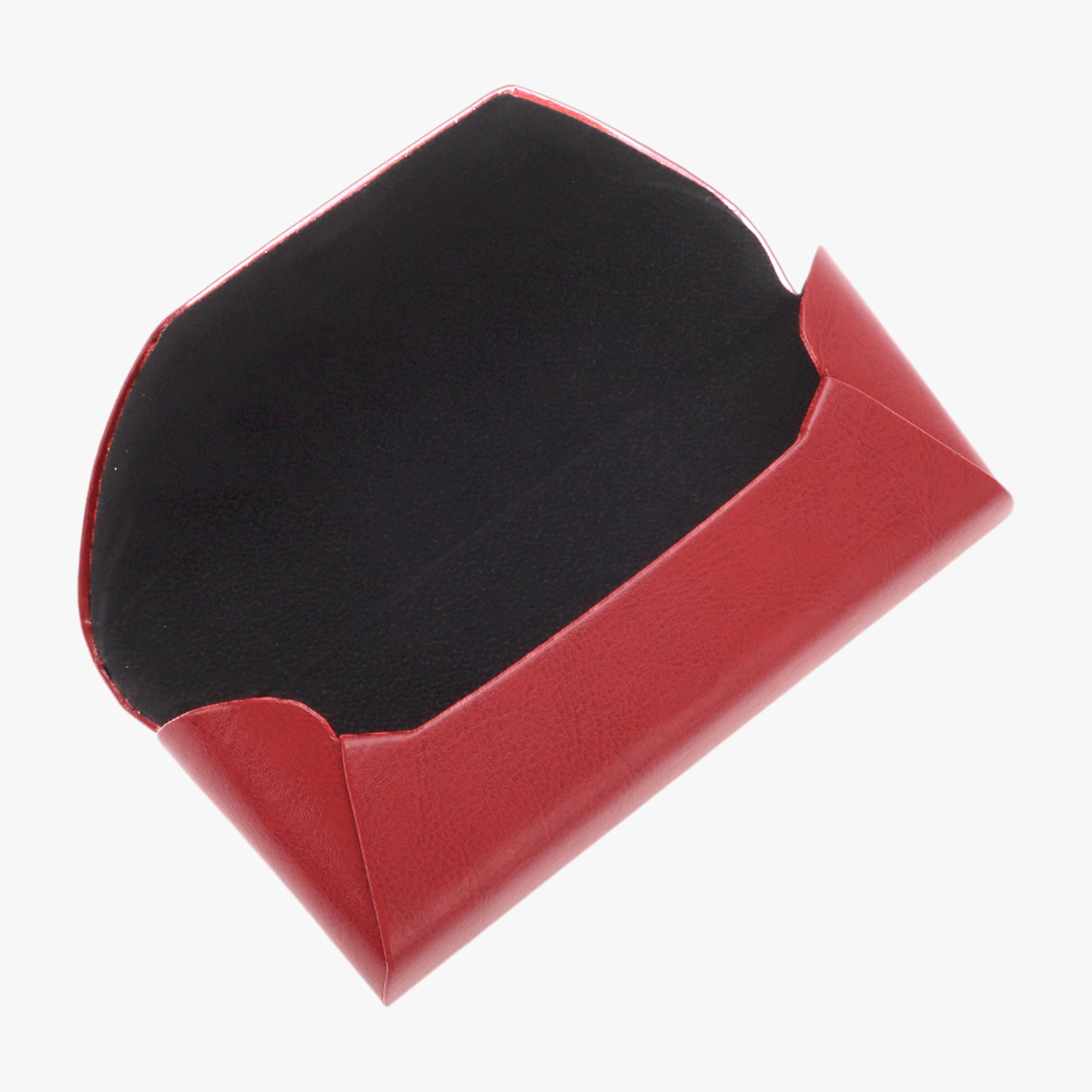 Unique Bargains Anti-pressure Eyeglasses Case Eyeglasses Storage Red