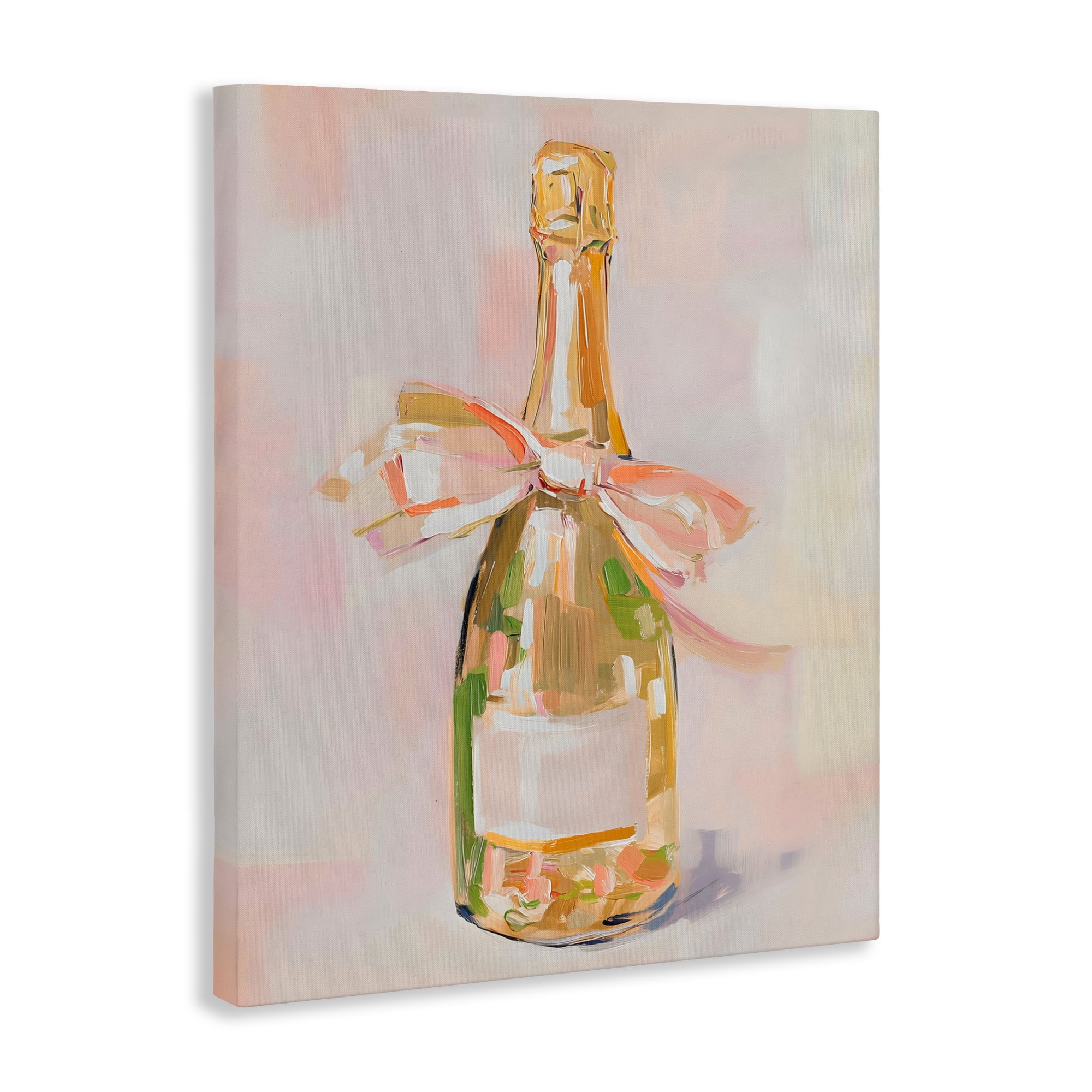 Stupell Industries Pink Champagne Celebration Canvas Wall Art, design by The Prints Vibe