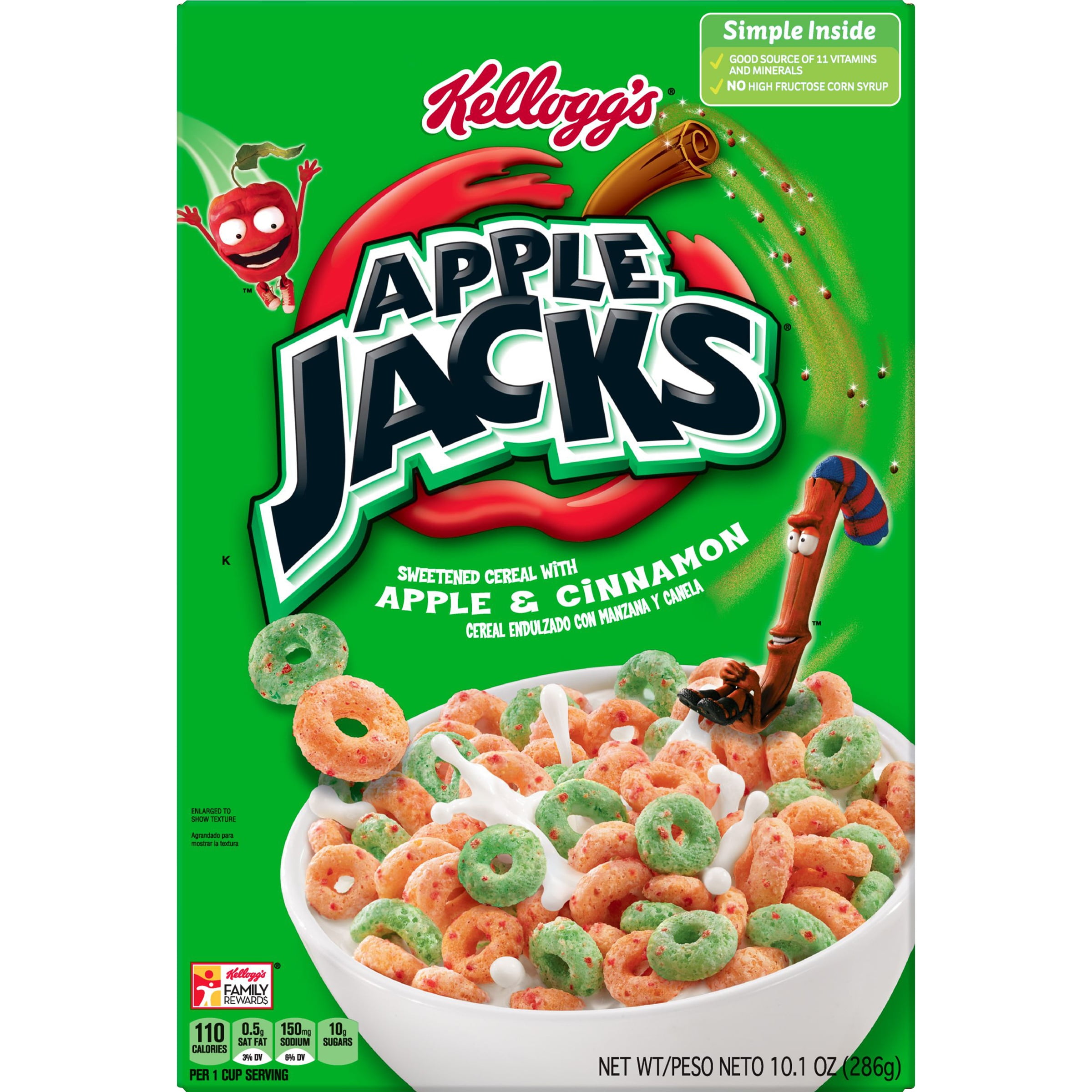 Kellogg's Apple Jacks Cereal 10.1oz