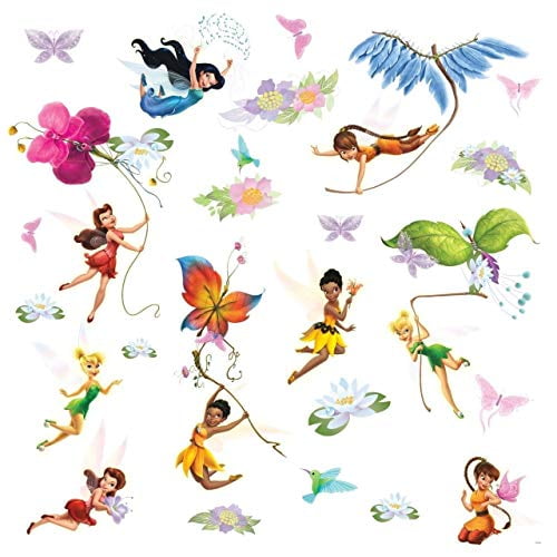 RoomMates Disney Fairies Peel and Stick Wall Decals