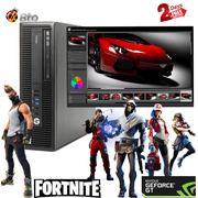 Restored Gaming HP 600G2 Desktop SFF Computer PC Intel Core i56th Gen. Processor 16GB Ram, 500GB HD Nvidia GT 1030 DDR5 22" LCD, Bto KB & Mouse WiFi, Bluetooth, Windows 10 (Refurbished)